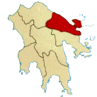 Map of Greece (Corinth)